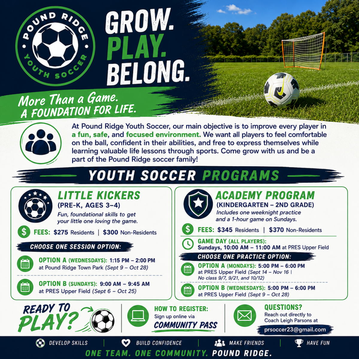 Youth Soccer Fall 2026